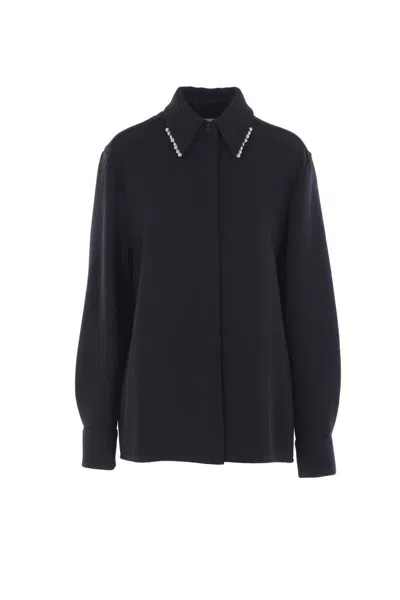 Jil Sander Long Sleeve Shirt In Black