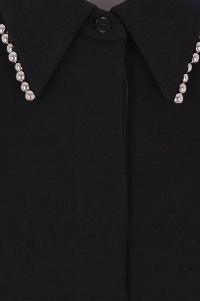 Jil Sander Long Sleeve Shirt In Black