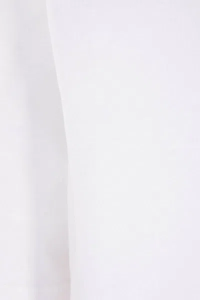 Marni Graphic Print Crew Neck Short Sleeve T-shirt In White