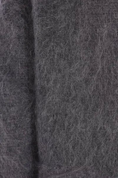Max Mara Studio Sweaters In Gray