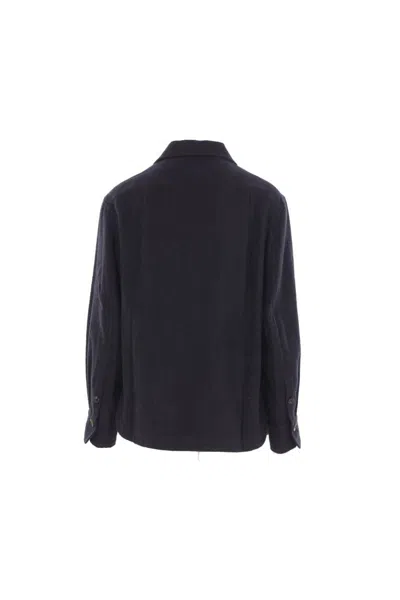 Ziggy Chen Coats In Blue