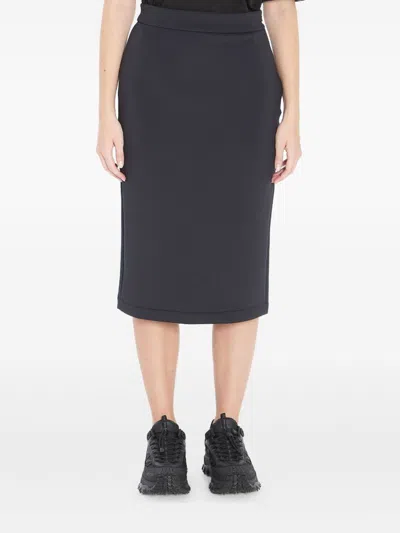 Moncler Genius High-rise Pencil Skirt In Black
