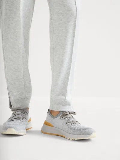 Brunello Cucinelli Lace-up Sneaker In Multi