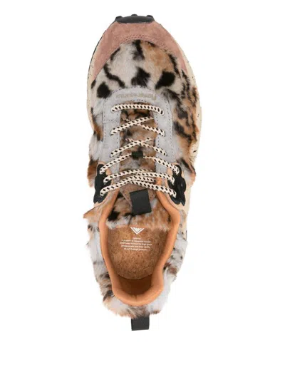 Flower Mountain Kotetsu Sneakers In Animal Print