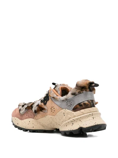 Flower Mountain Kotetsu Sneakers In Animal Print