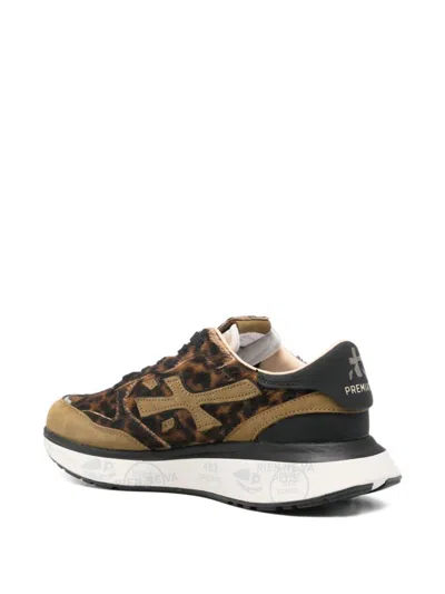 Premiata Lauryn Leopard-print Sneakers In Animal Print
