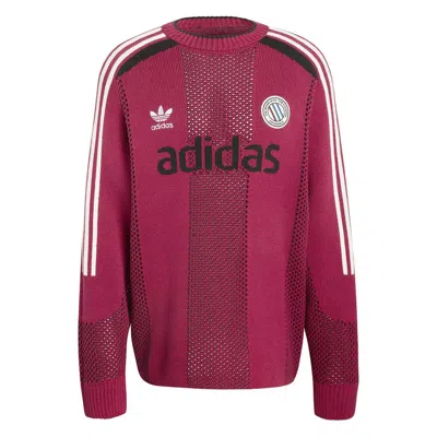 Adidas Originals Pink Sweaters In Red