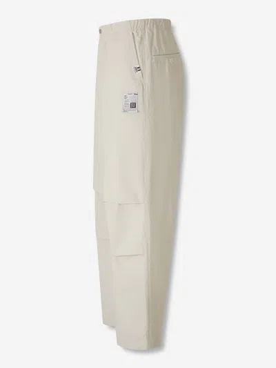 Miharayasuhiro Maison Mihara Yasuhiro Parachute Pants In White