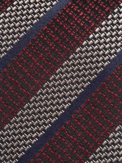 Zegna Silk Tie In Black