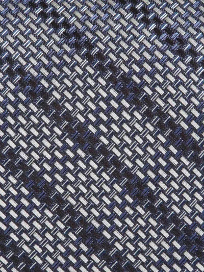Zegna Silk Tie In Brown