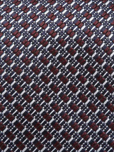 Zegna Silk Tie In Blue