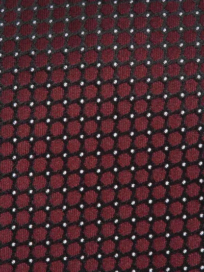 Zegna Silk Tie In Red