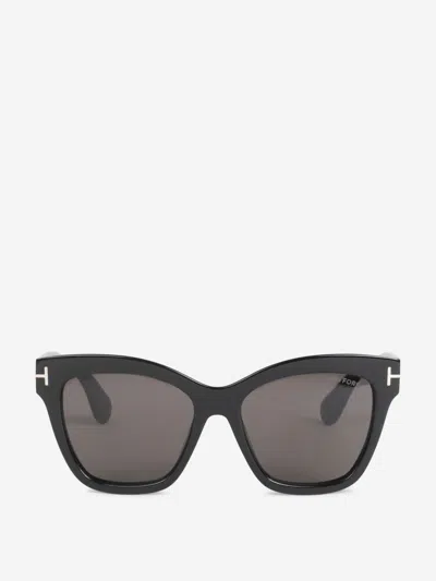 Tom Ford Elvira 55mm Butterfly Sunglasses In Black