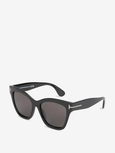 Tom Ford Elvira 55mm Butterfly Sunglasses In Black