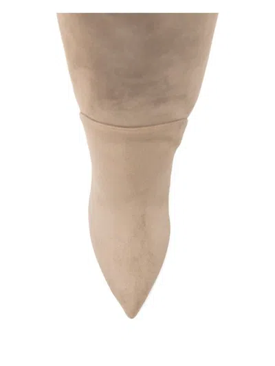 Paris Texas 85mm Gaia Boots In Neutral