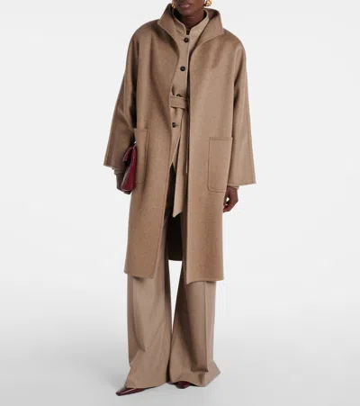 Max Mara Lilia Coat In Brown