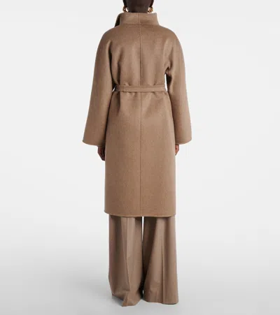 Max Mara Lilia Coat In Brown