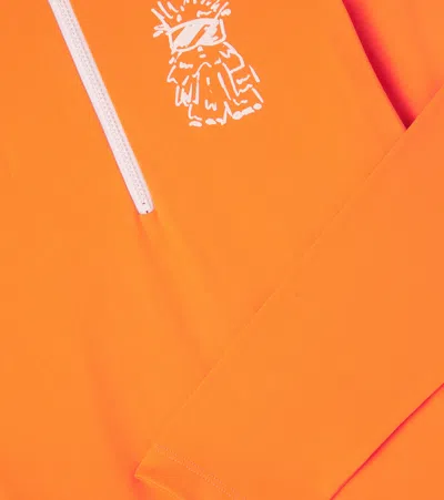 BENNO印花半拉链高科技上衣