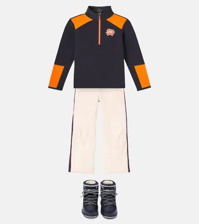 MINGO抓绒半拉链运动衫