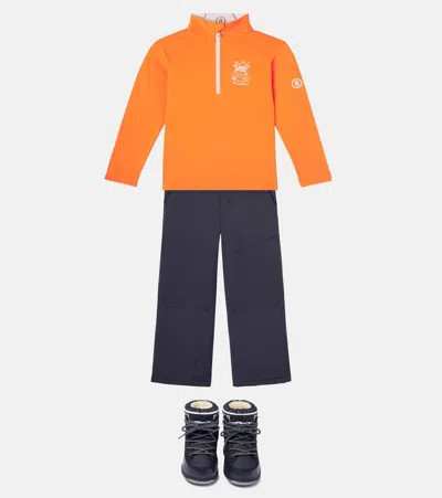 BENNO印花半拉链高科技上衣