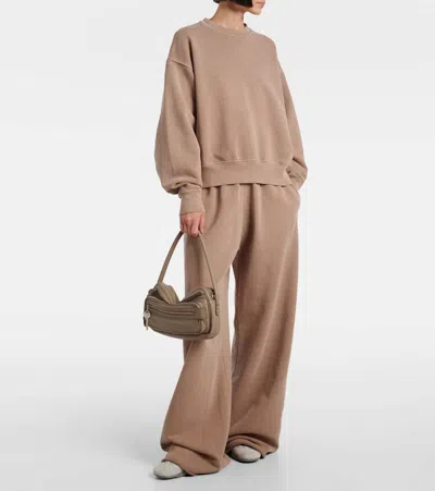 Slvrlake Cotton Jersey Sweatshirt In Nude