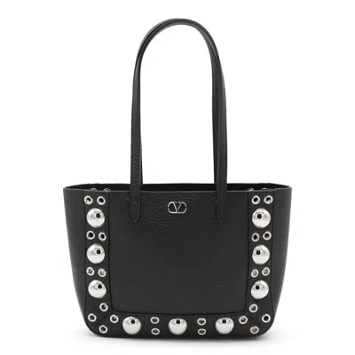 Valentino Nellcote Studded Leather Mini Tote Bag