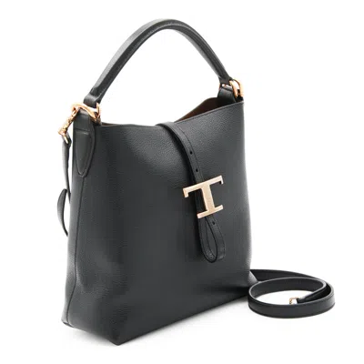 Tod's Bags Blacks And Greys In Black