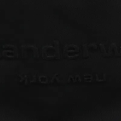 Alexander Wang Structured Black Tote Bag With Subtle Embossed Logo In Black