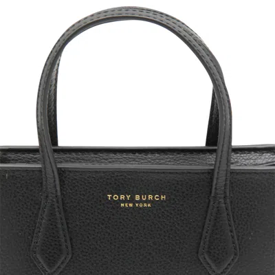 Tory Burch Black Perry Mini Tote