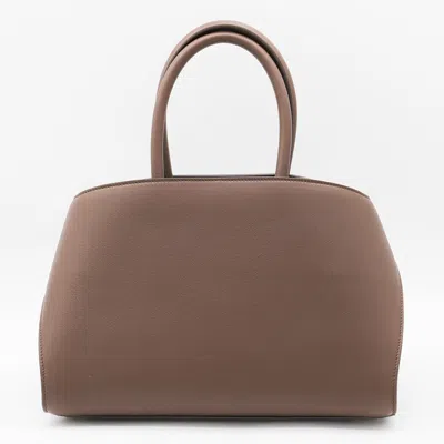 Ferragamo Structured Top Handle Shoulder Bag