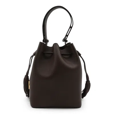 Valentino So Seau Tasseled Leather Bucket Bag