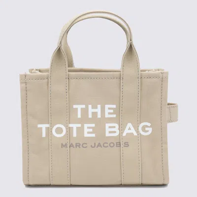 Marc Jacobs The Small Tote Bag In Beige Canvas In Nude