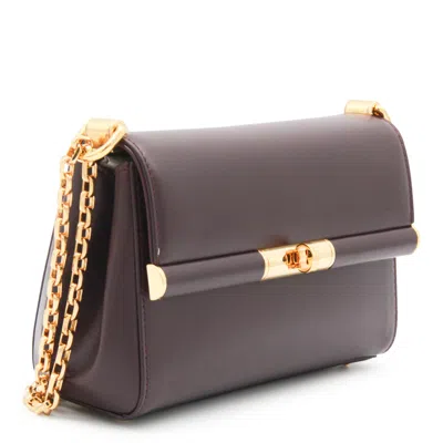 Dolce & Gabbana Mini Marlene City Shoulder Bag In Grained Leather