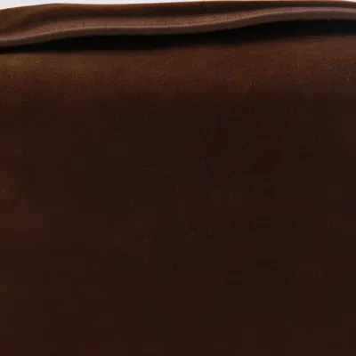 Aesther Ekme Soft Baguette Crossbody Bag 238 Suede Cocoa In Brown