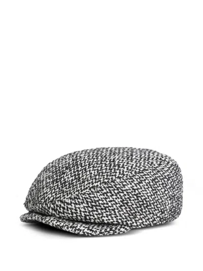 Dolce & Gabbana Baker Boy Hat In Gray