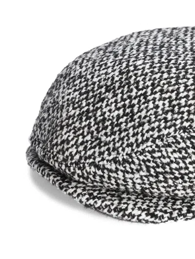 Dolce & Gabbana Baker Boy Hat In Gray