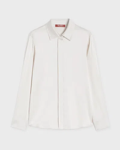 Max Mara Maxmara Shirt Xero In White