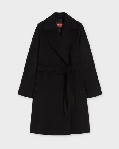 Max Mara Maxmara Coat Dravenna In Black