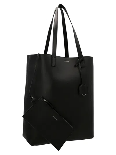 Saint Laurent Bold Rectangular Tote Bag With Dual Handles