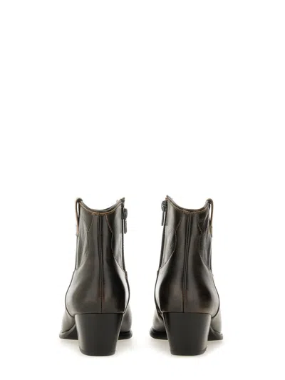 Ash Hunger" Ankle Boots In Black