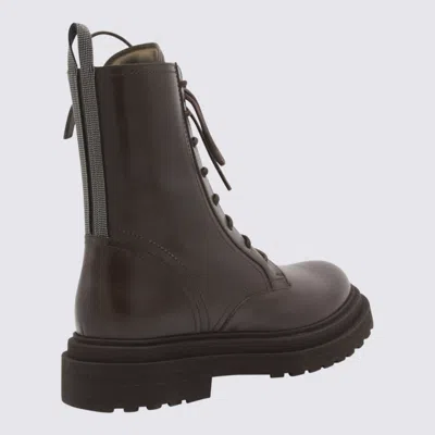 Brunello Cucinelli Boots In Brown