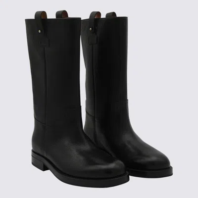 Church's Boots Blacks And Greys In Black