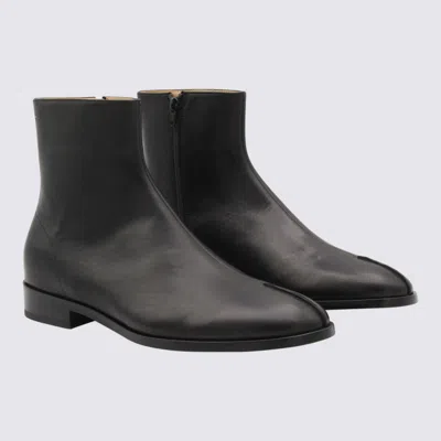 Mm6 Maison Margiela Chelsea Ankle Boots In Black