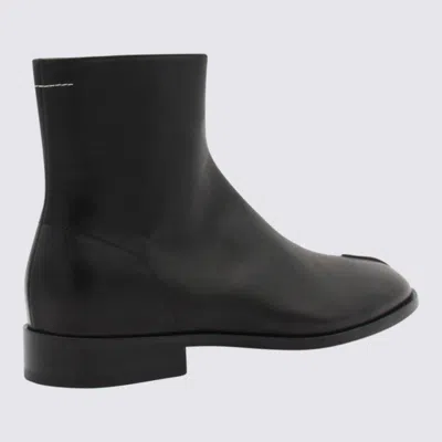 Mm6 Maison Margiela Chelsea Ankle Boots In Black
