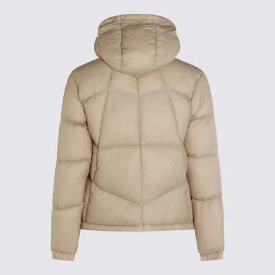 K-way Quill Thermo Light Ripstop Puffer Jacket In Neutral