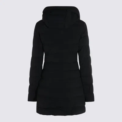 Canada Goose Women Clair Long Down Jacket In Black