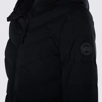 Canada Goose Women Clair Long Down Jacket In Black