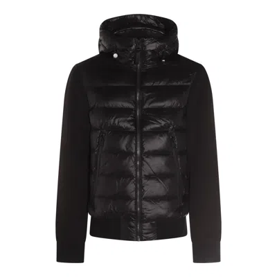 Mackage Quilted Hooded Jacket In Black