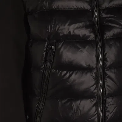 Mackage Quilted Hooded Jacket In Black