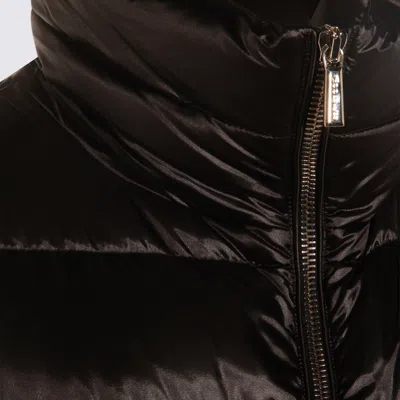 Moorer Insulated Jackets With High Collar And Pockets In Black